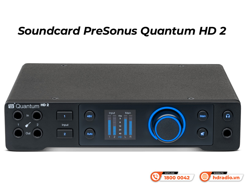 Soundcard PreSonus Quantum HD 2 Audio Interface