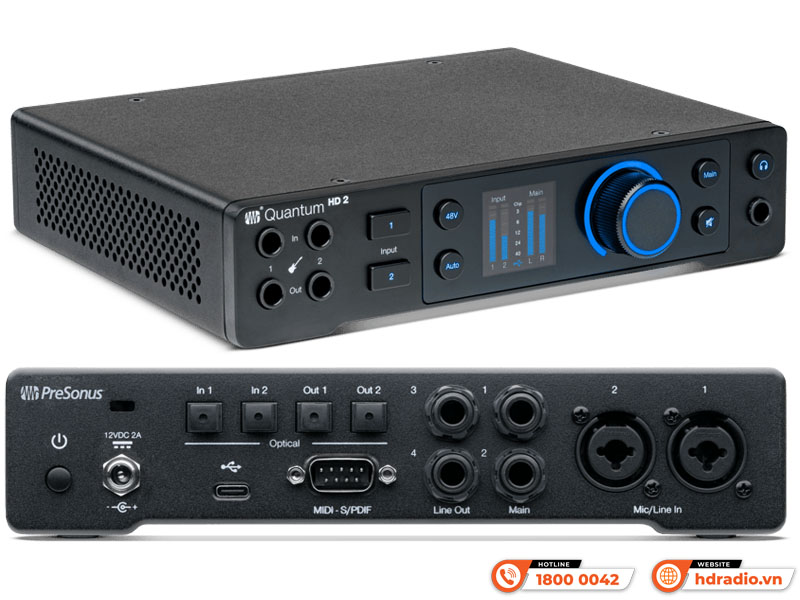 Soundcard PreSonus Quantum HD 2 Audio Interface