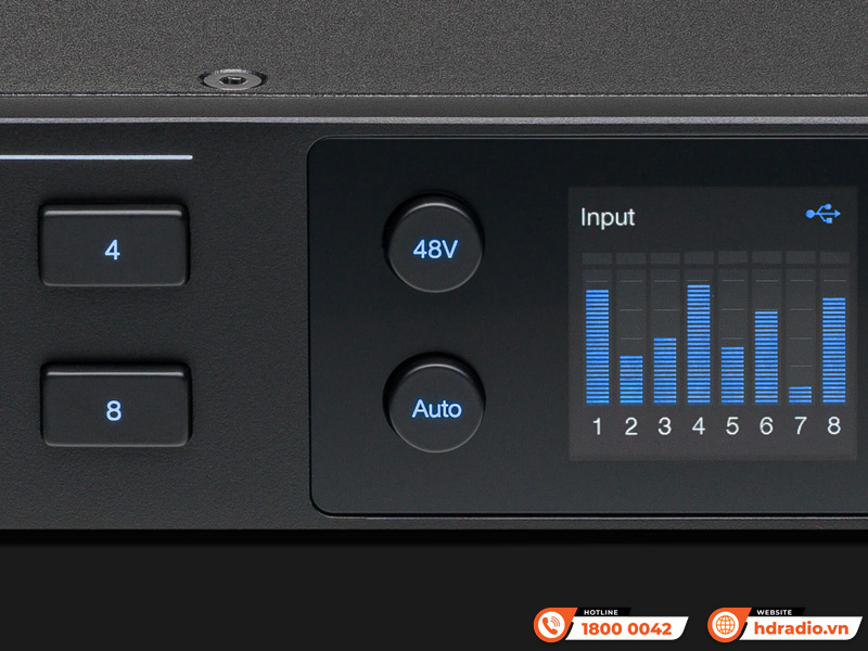 Điều khiển Soundcard PreSonus Quantum HD 8