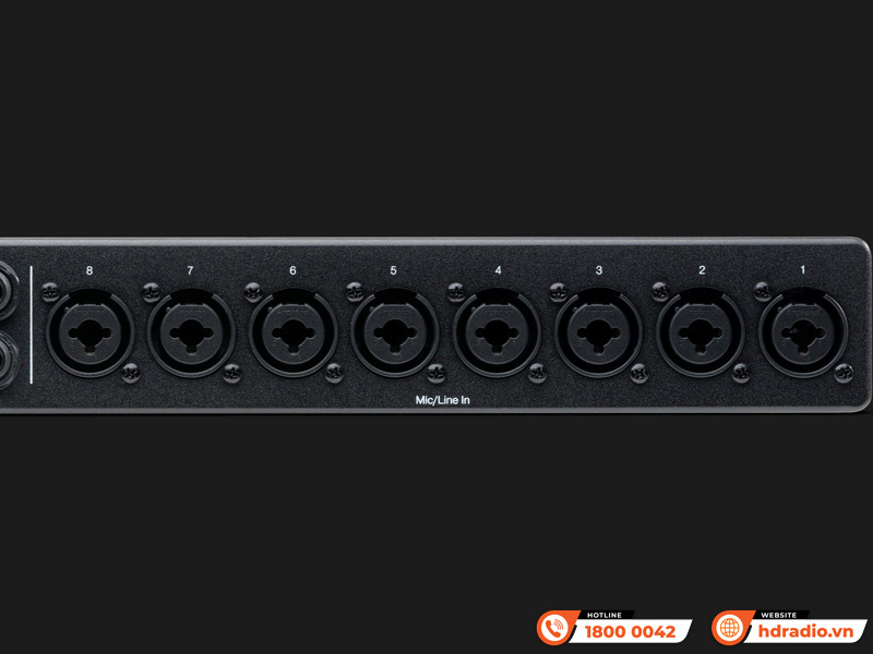 Kết nối Soundcard PreSonus Quantum HD 8