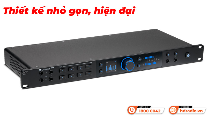 Thiết kế Soundcard PreSonus Quantum HD 8