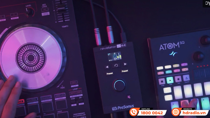 Âm thanh Soundcard PreSonus Revelator io44 USB-C