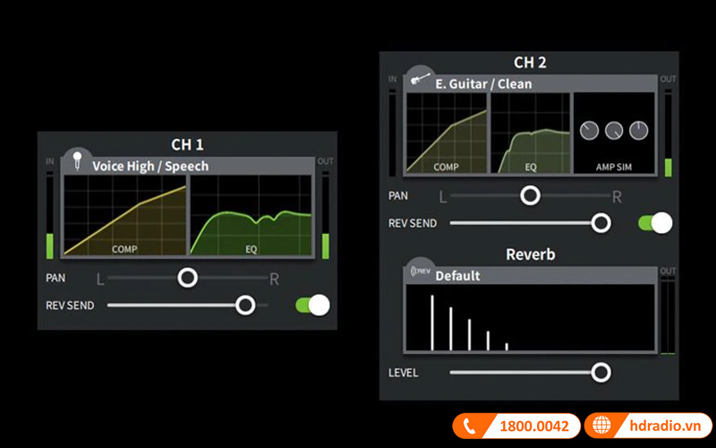 Bàn mixer Yamaha AG03MK2