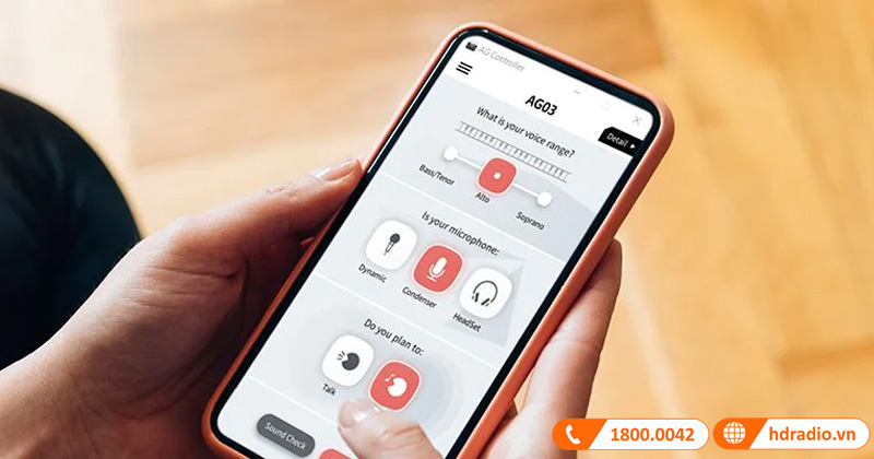 Bàn mixer Yamaha AG03MK2