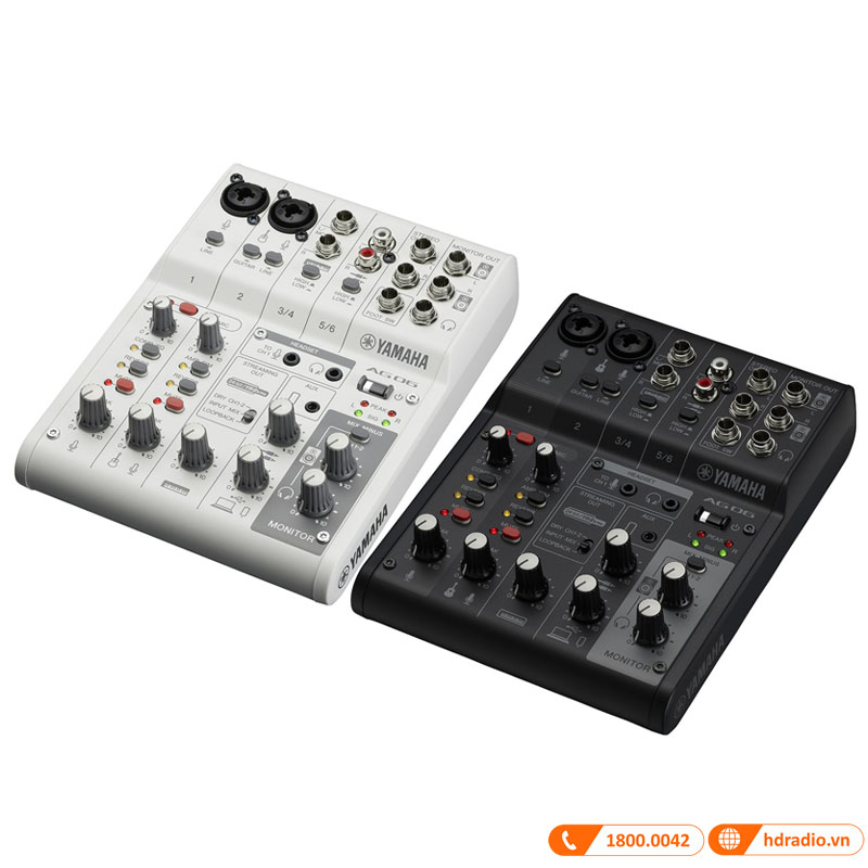 Bàn mixer Yamaha AG06MK2