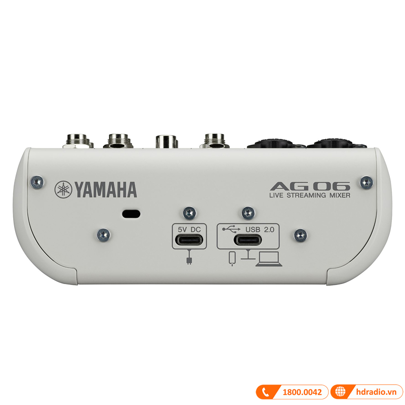 Bàn mixer Yamaha AG06MK2, mixer thu âm, livestream-5