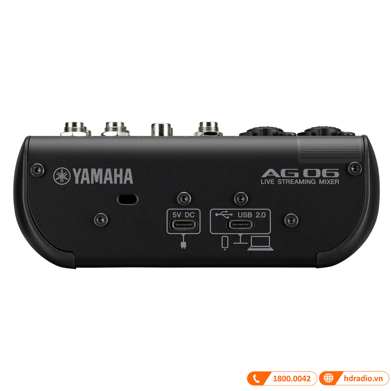 Bàn mixer Yamaha AG06MK2, mixer thu âm, livestream-6