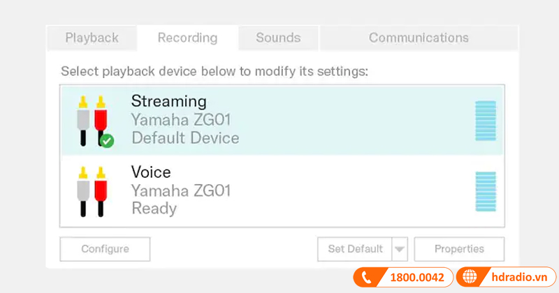 Mixer stream game Yamaha ZG01