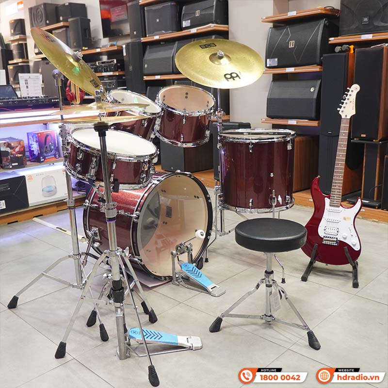 Bộ Trống Yamaha Rydeen RDP2F5, Bass Drum, Snare Drum, 2 Tom treo, Floor Tom-2