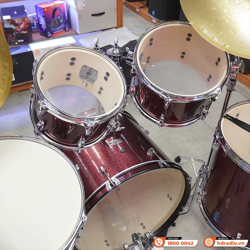Bộ Trống Yamaha Rydeen RDP2F5, Bass Drum, Snare Drum, 2 Tom treo, Floor Tom-3