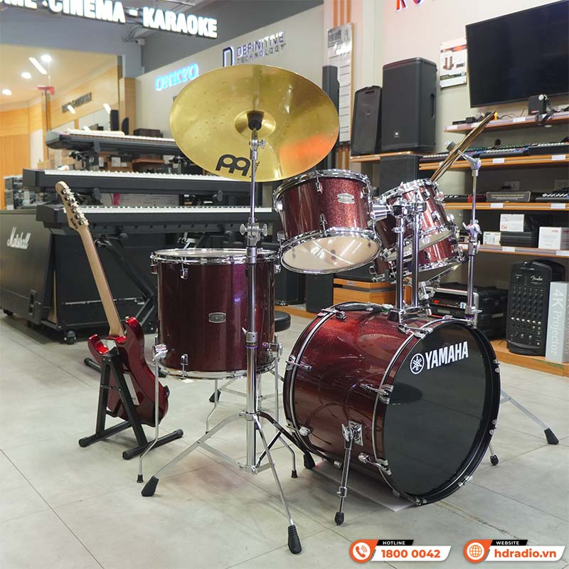 Bộ Trống Yamaha Rydeen RDP2F5, Bass Drum, Snare Drum, 2 Tom treo, Floor Tom-7