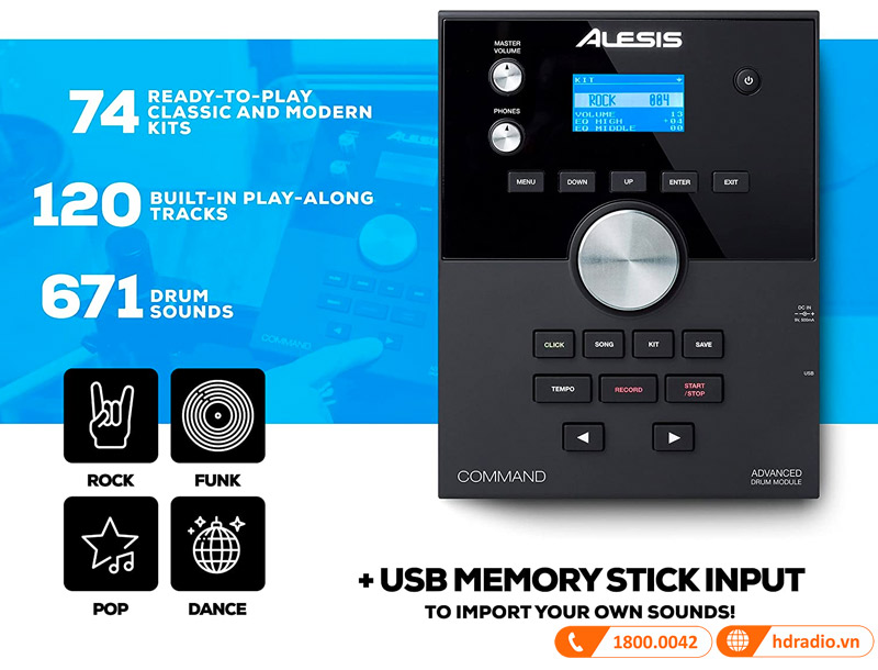 Trống Điện Tử Alesis Command SE Kit