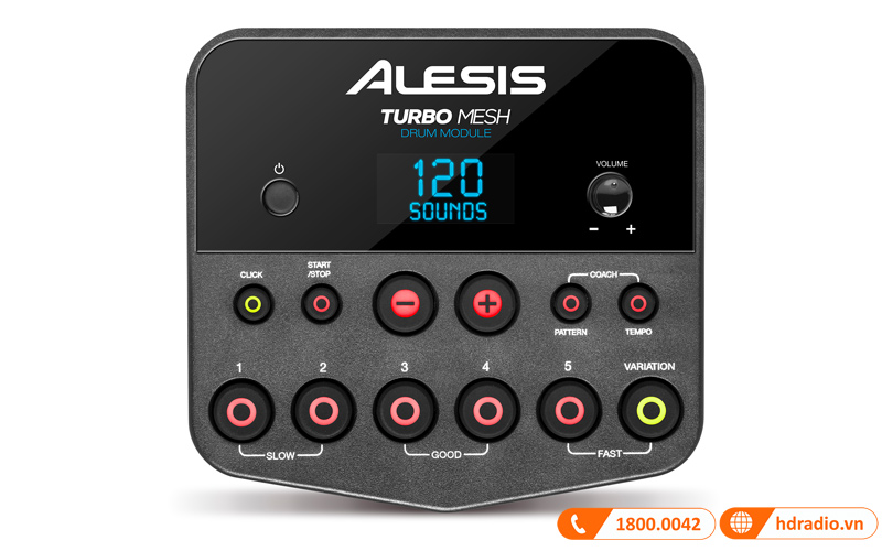 Trống Điện Tử Alesis Turbo Mesh Kit-9