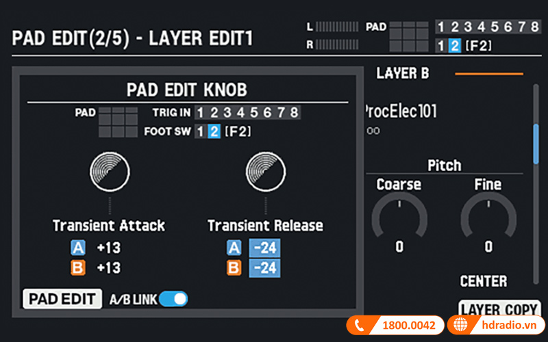 Trống điện tử Roland SPD-SX PRO