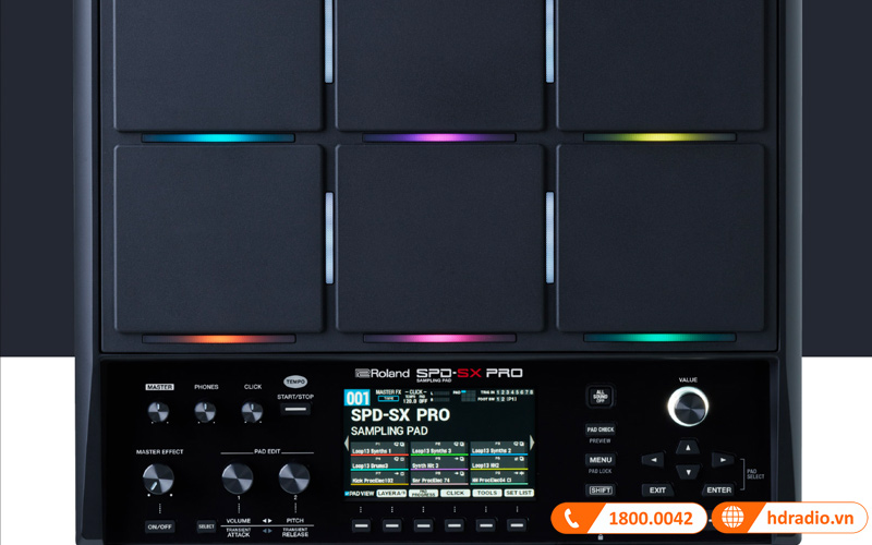 Trống điện tử Roland SPD-SX PRO