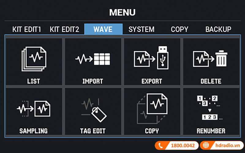 Trống điện tử Roland SPD-SX PRO