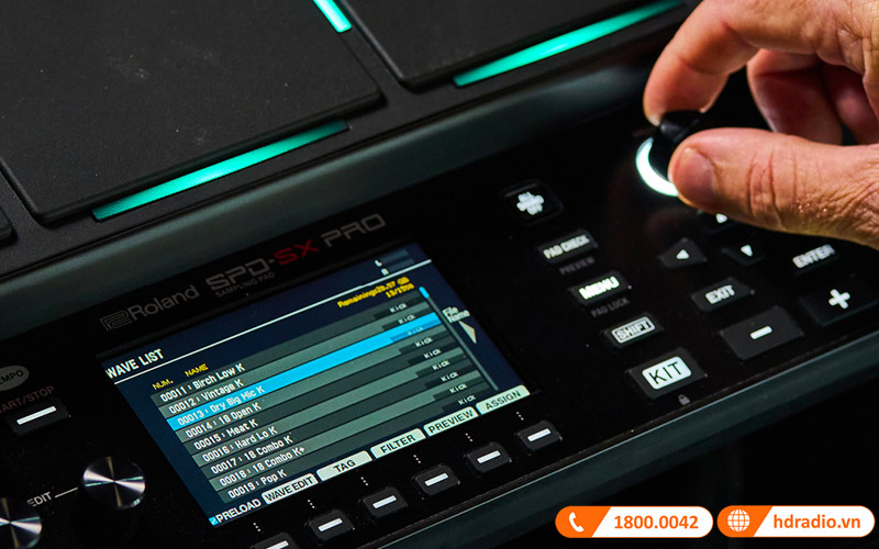 Trống điện tử Roland SPD-SX PRO