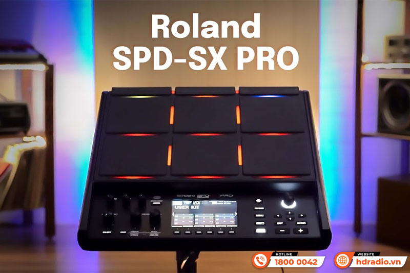 Trống điện tử Roland SPD-SX PRO