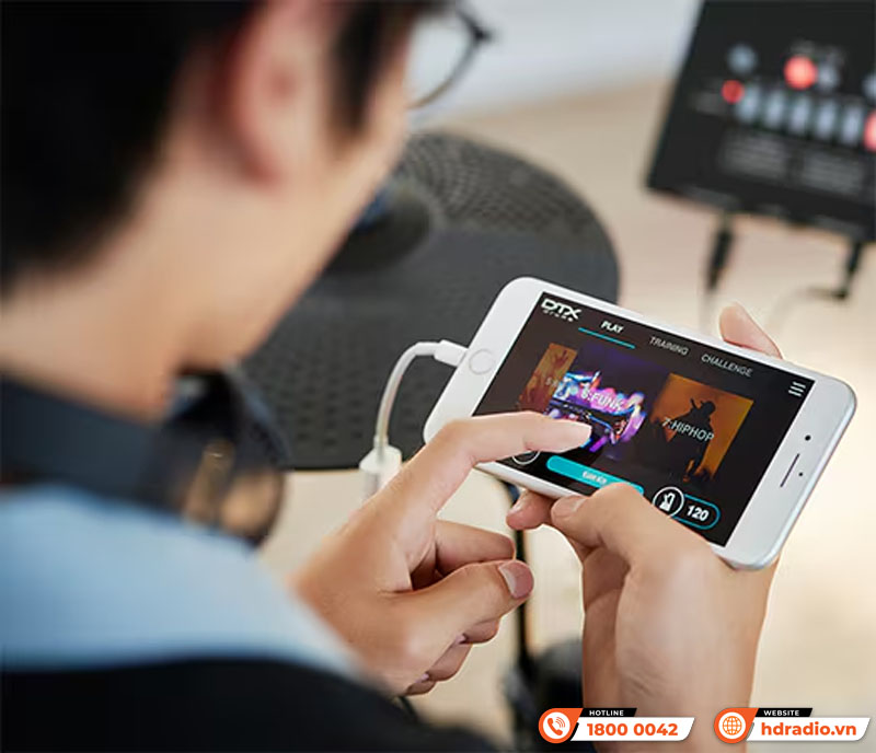 Trống điện tử Yamaha DTX452K