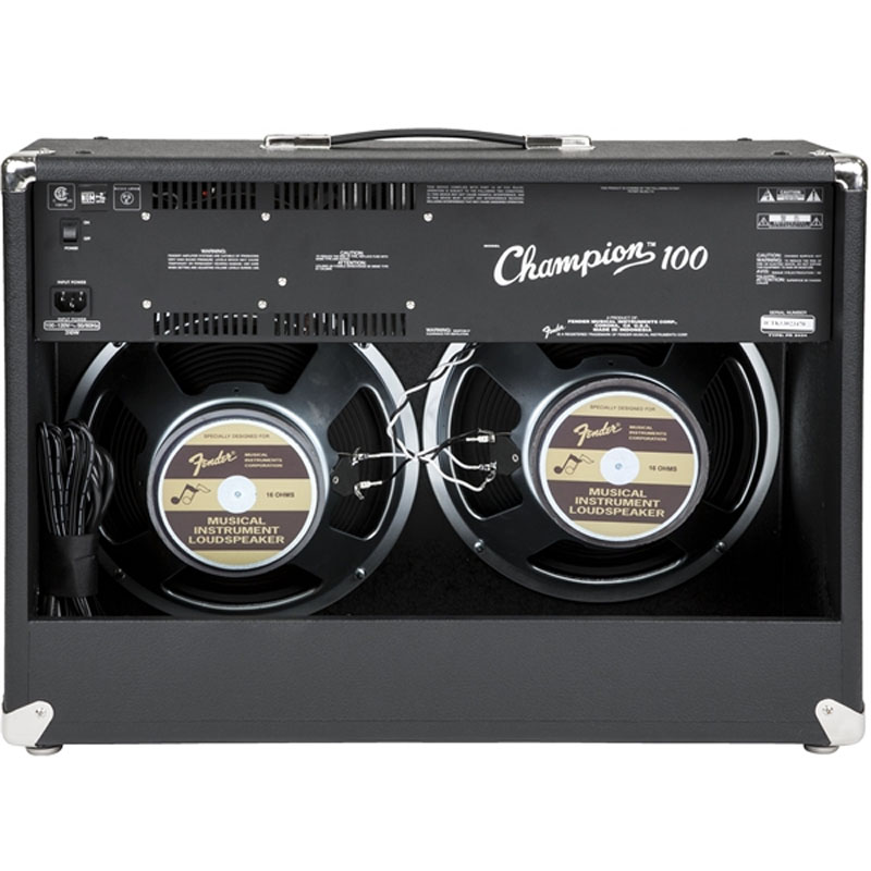 Amply Fender Champion 100, 2 Kênh, Bass 30cm x 2, 100W, AUX In, Phone Out-4