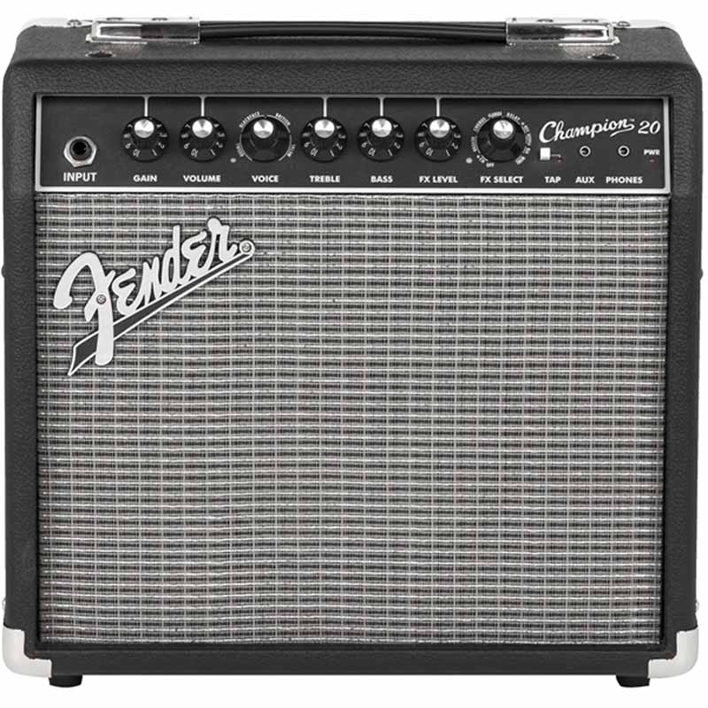 Amply Fender Champion 20, 2 Kênh, Bass 20cm, 20W, AUX In, Phones Out-1