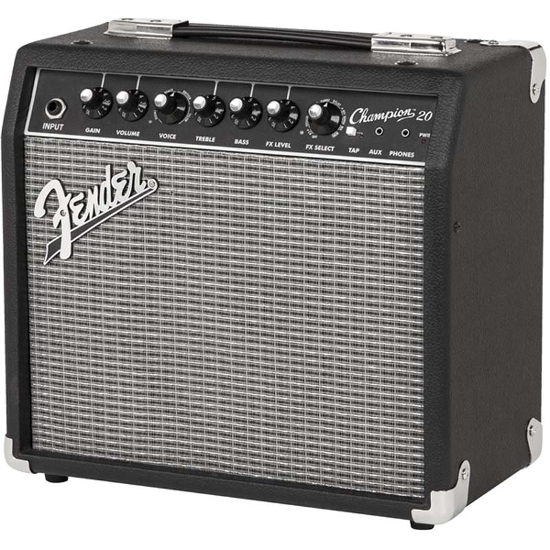 Amply Fender Champion 20, 2 Kênh, Bass 20cm, 20W, AUX In, Phones Out-3