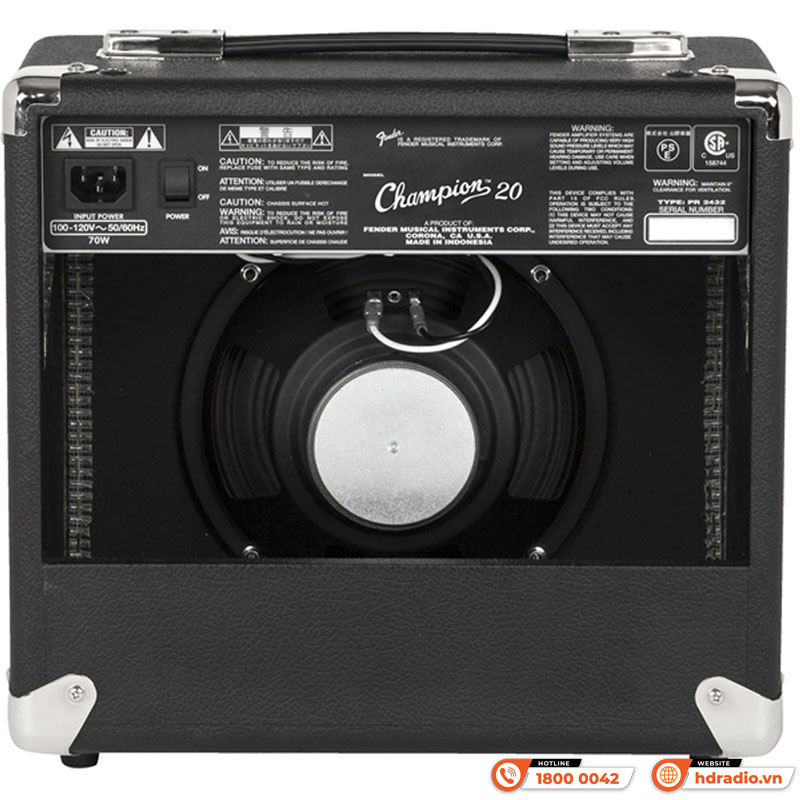 Amply Fender Champion 20