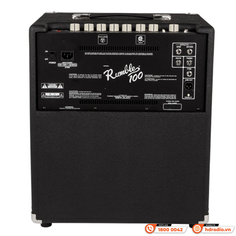 Amply Fender Rumble 100