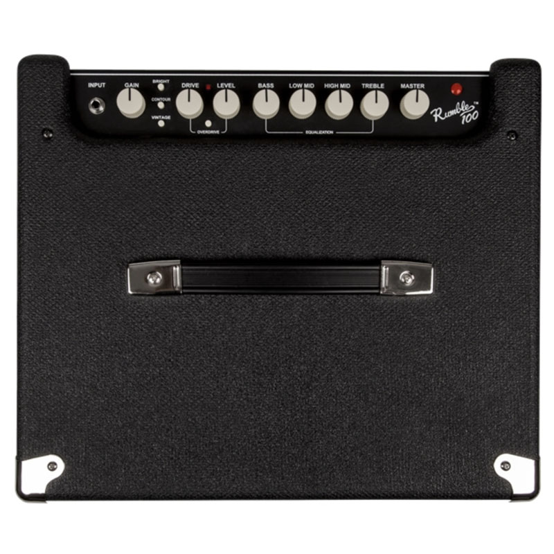 Amply Fender Rumble 100, 1 Kênh, Bass 30cm, 100W, XLR, AUX In, Phone Out-4