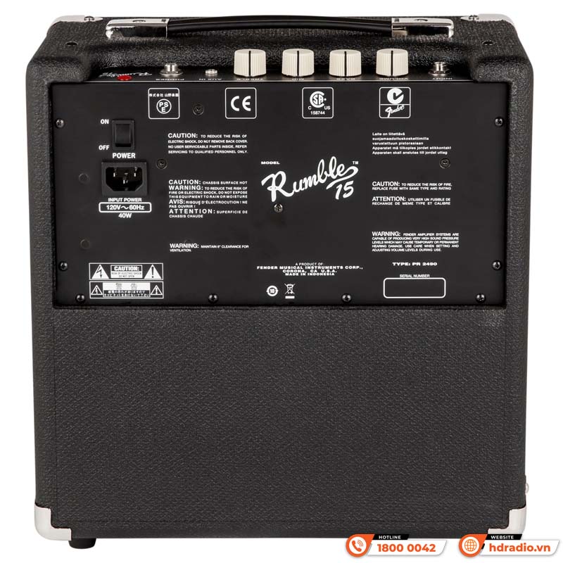 Amply Fender Rumble 15
