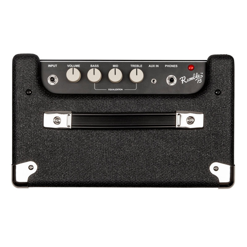 Amply Fender Rumble 15, 1 Kênh, Bass 20cm, 15W, Aux In, Phone Out-5
