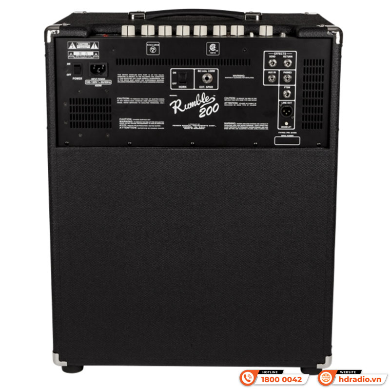 Amply Fender Rumble 200