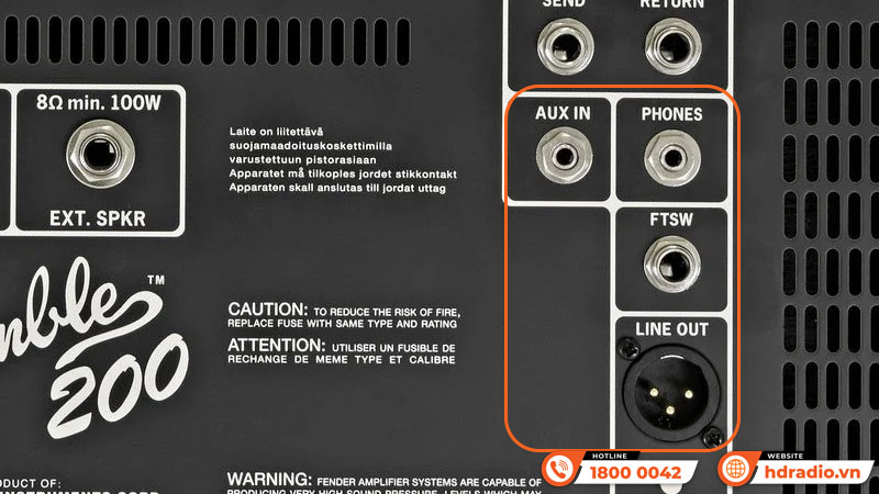 Amply Fender Rumble 200