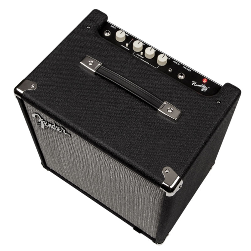 Amply Fender Rumble 25, 1 Kênh, Bass 20cm, 25W, AUX In, Phones Out-6