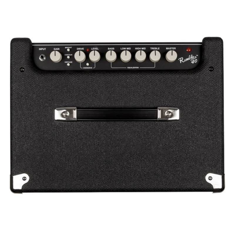 Amply Fender Rumble 40, 1 Kênh, Bass 25cm, 40W, AUX In, XLR, Phones Out-4
