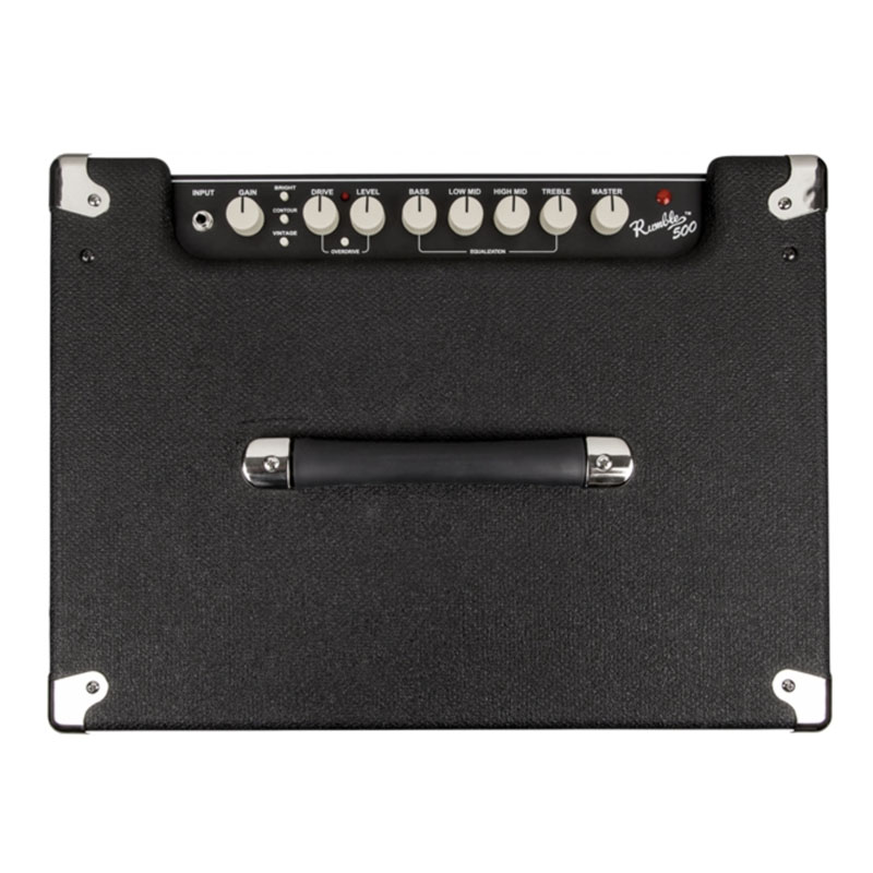 Amply Fender Rumble 500, 1 Kênh, Bass 25cm x 2, 500W, XLR, AUX, Phones Out-4