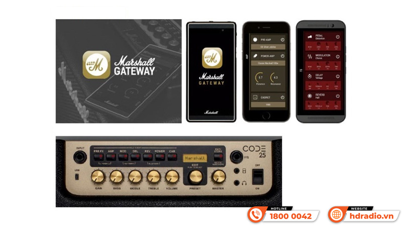 Amply Marshall Code 25