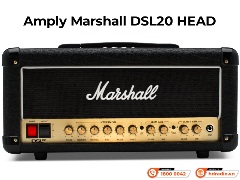 Amply Marshall DSL20 HEAD