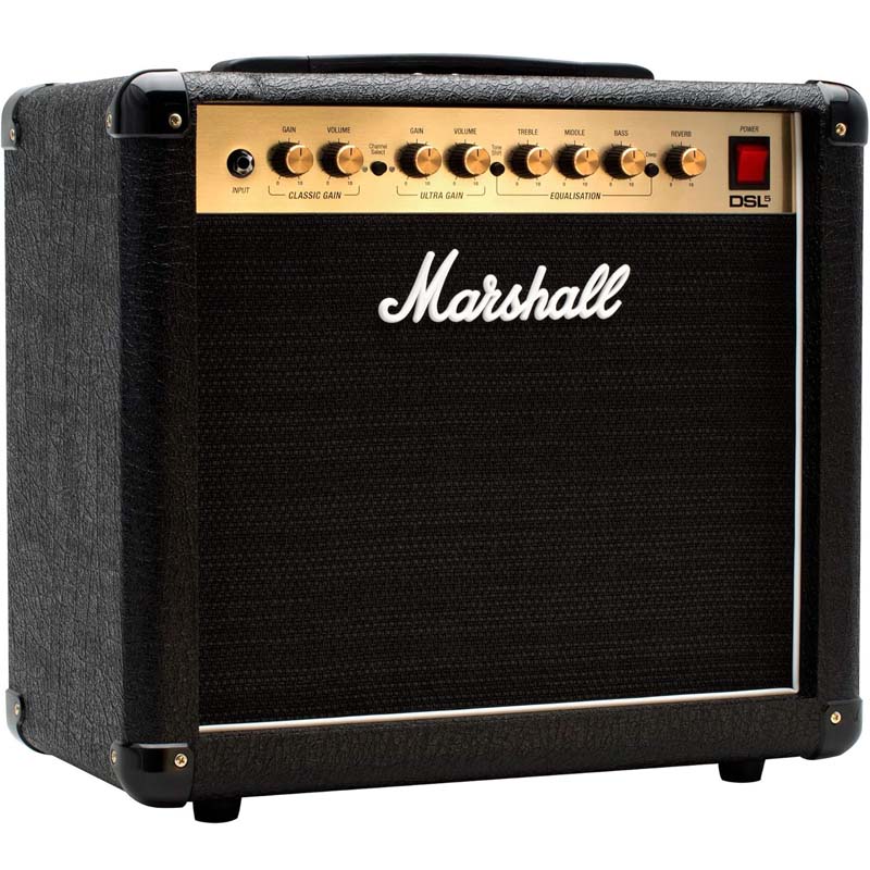 Amply Marshall DSL5, 2 Kênh, Bass 25 cm, Công suất 5W-2
