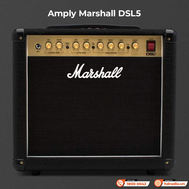 Amply Marshall DSL5