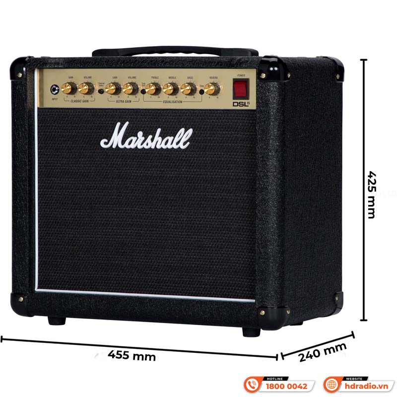 Amply Marshall DSL5
