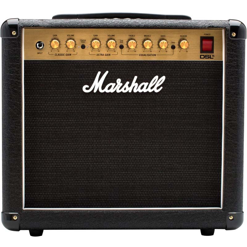 Amply Marshall DSL5, 2 Kênh, Bass 25 cm, Công suất 5W