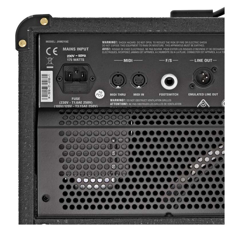 Amply Marshall JVM215 COMBO, 2 Kênh, Bass 30cm-3