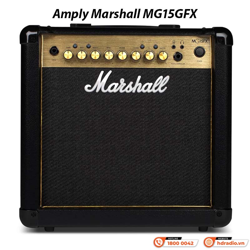 Amply Marshall MG15GFX