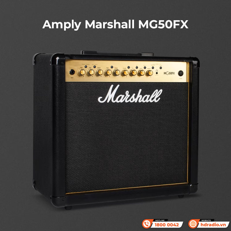Amply Marshall MG50FX