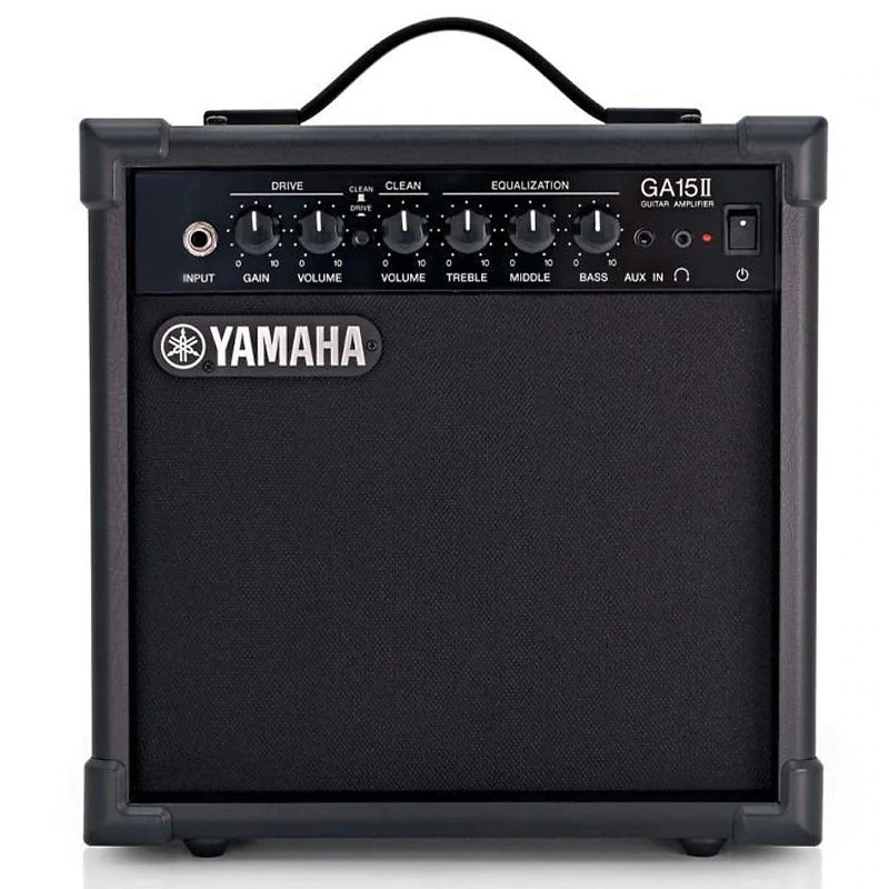 Amply guitar Yamaha GA15II, củ loa toàn dải 16 cm, tùy chỉnh Drive/Clean Gain Volume và EQ 3 băng tần, Công Suất 15W, Phones, AUX IN-5