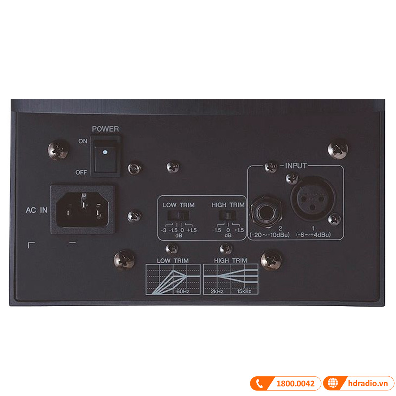 Loa Yamaha MSP5 STUDIO, Bass 13 cm, Công suất 67W-5