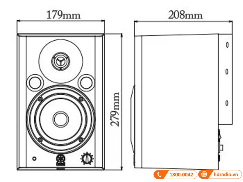Loa Yamaha MSP5 STUDIO