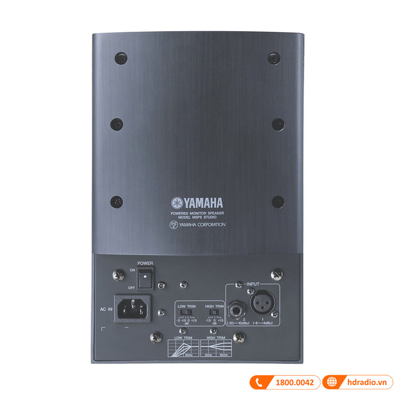 Loa Yamaha MSP5 STUDIO, Bass 13 cm, Công suất 67W-4