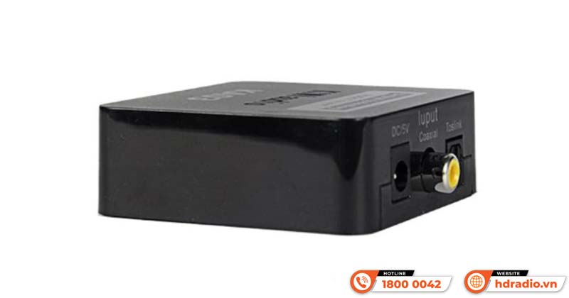 Bộ chuyển đổi âm thanh Digital sang Analog Kiwi KA03 Bộ chuyển đổi âm thanh Digital sang Analog Kiwi KA03